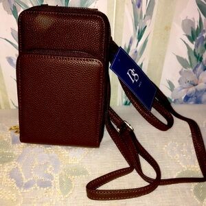 Elegant Brown Crossbody Bag